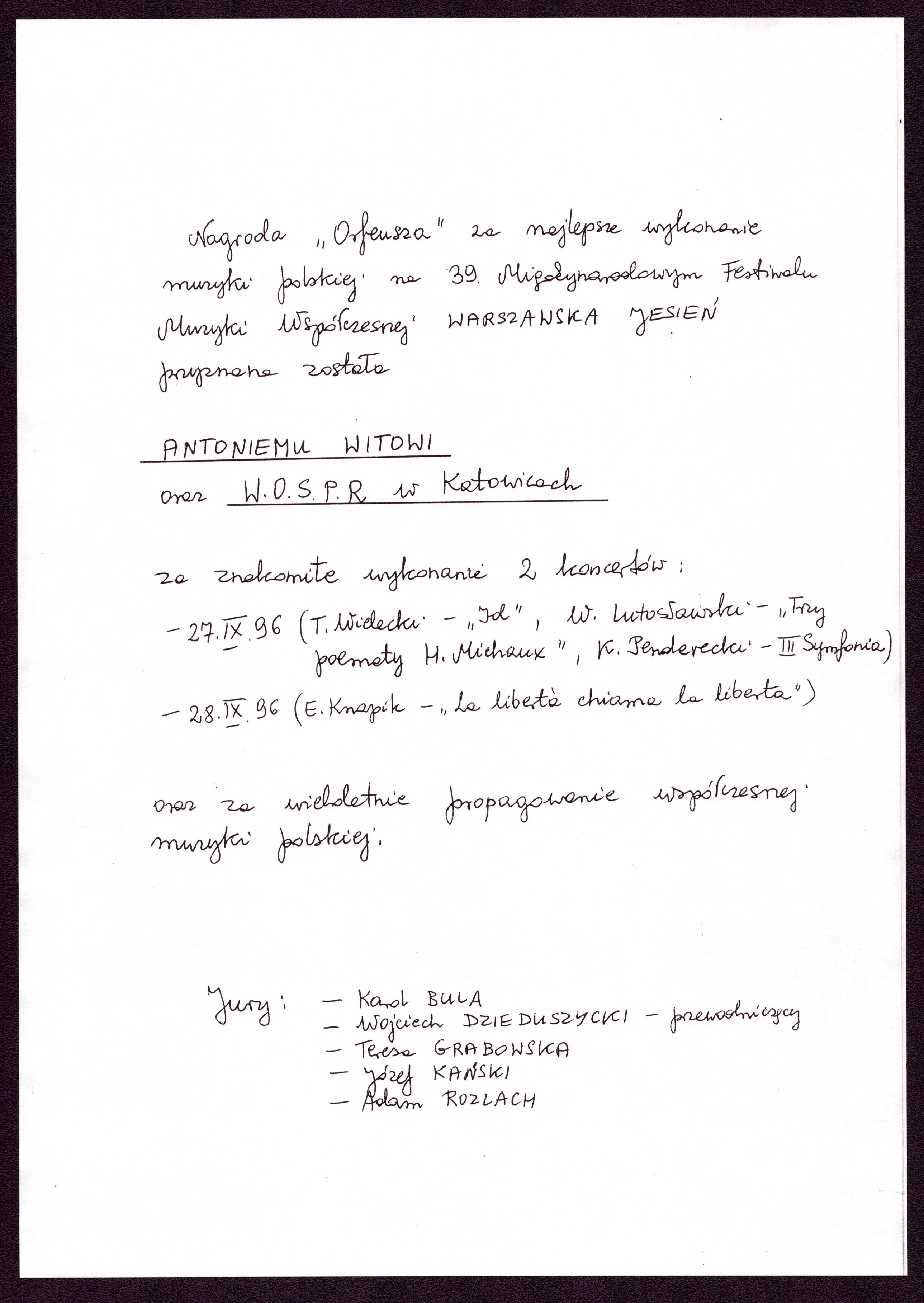 Zdjęcie dokumentu