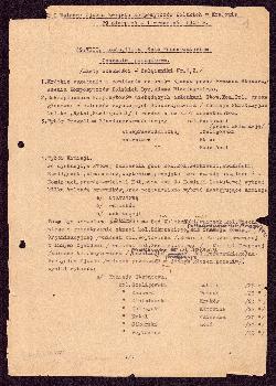Dokument z 1945 roku